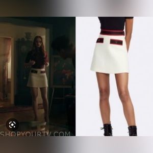 Major size 36 Tweed Colorblock Skirt